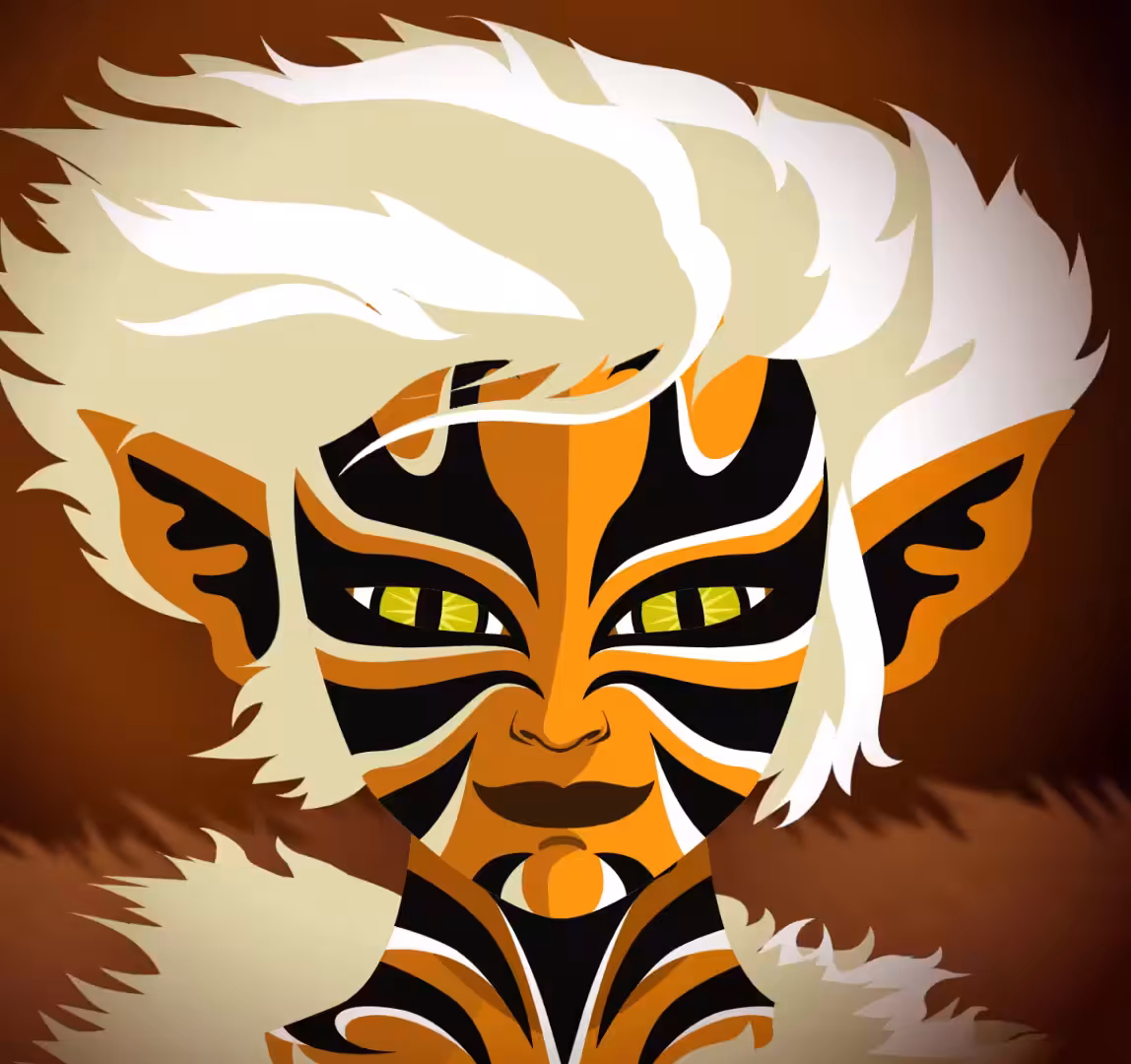 vectorArt: tigerEye