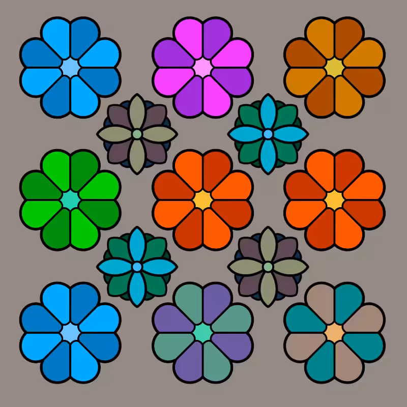 Just Flowers and Colors... #3