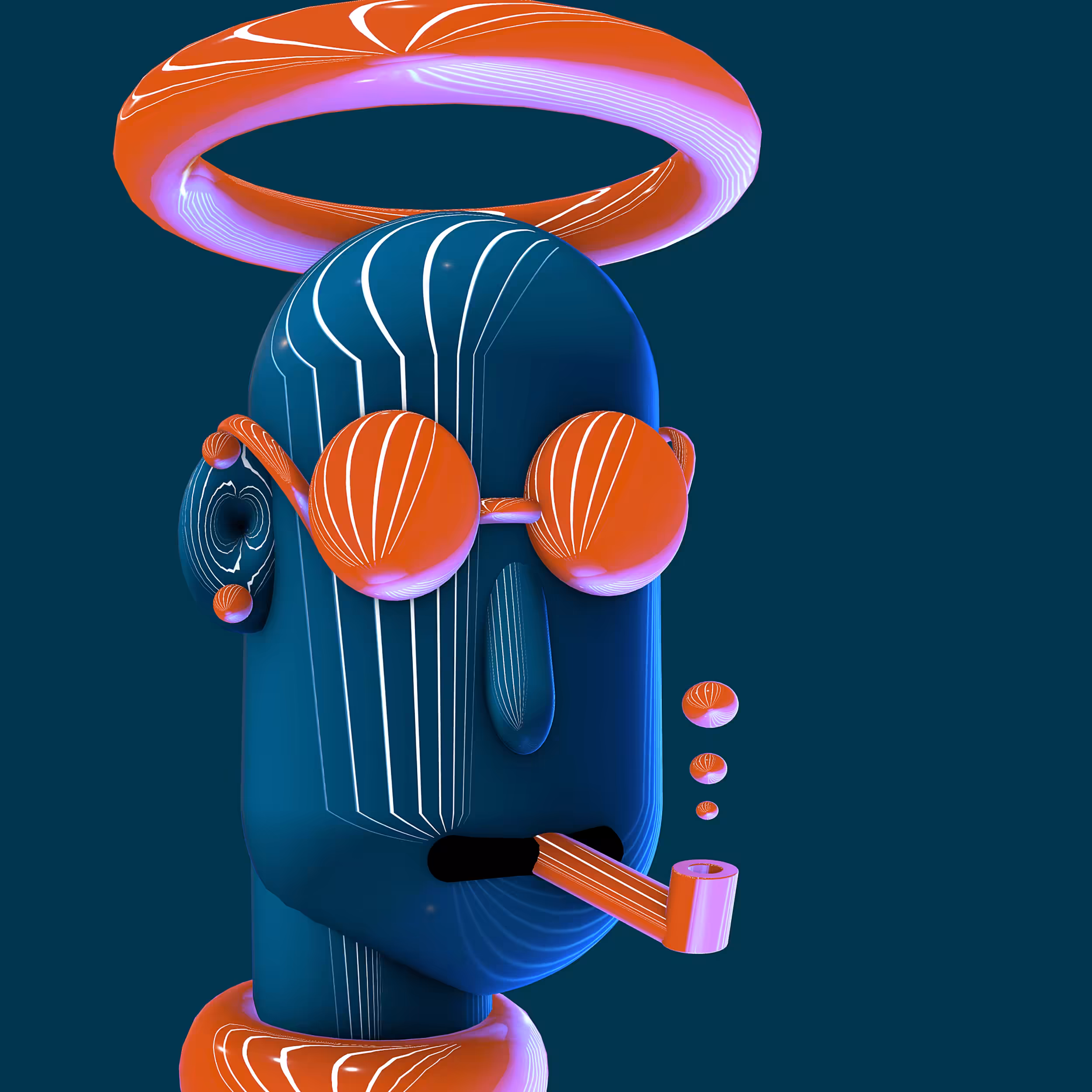 CryptoAvatar3D-025- Messenger