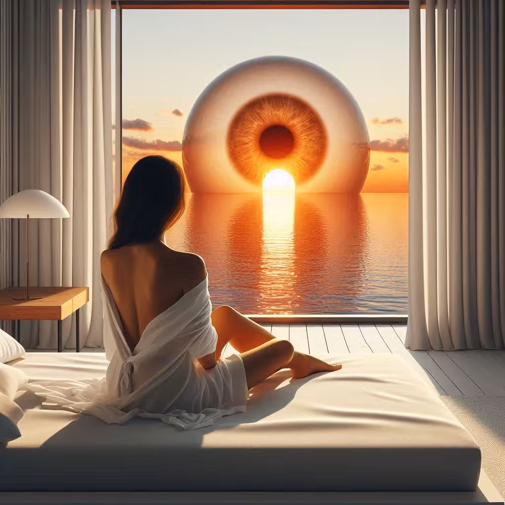 Serenity in the Eye’s Light
