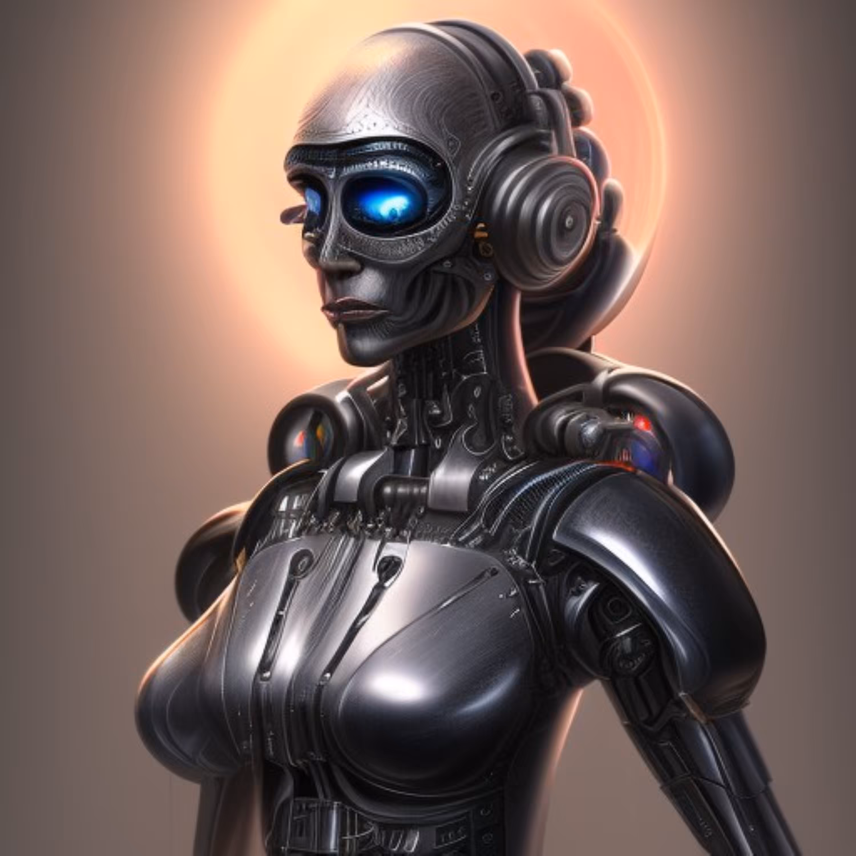 Cyborg-Lady #1