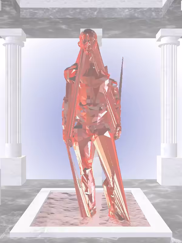 HeavenComputer: The Fragmented Excited Bright Red Man #2565