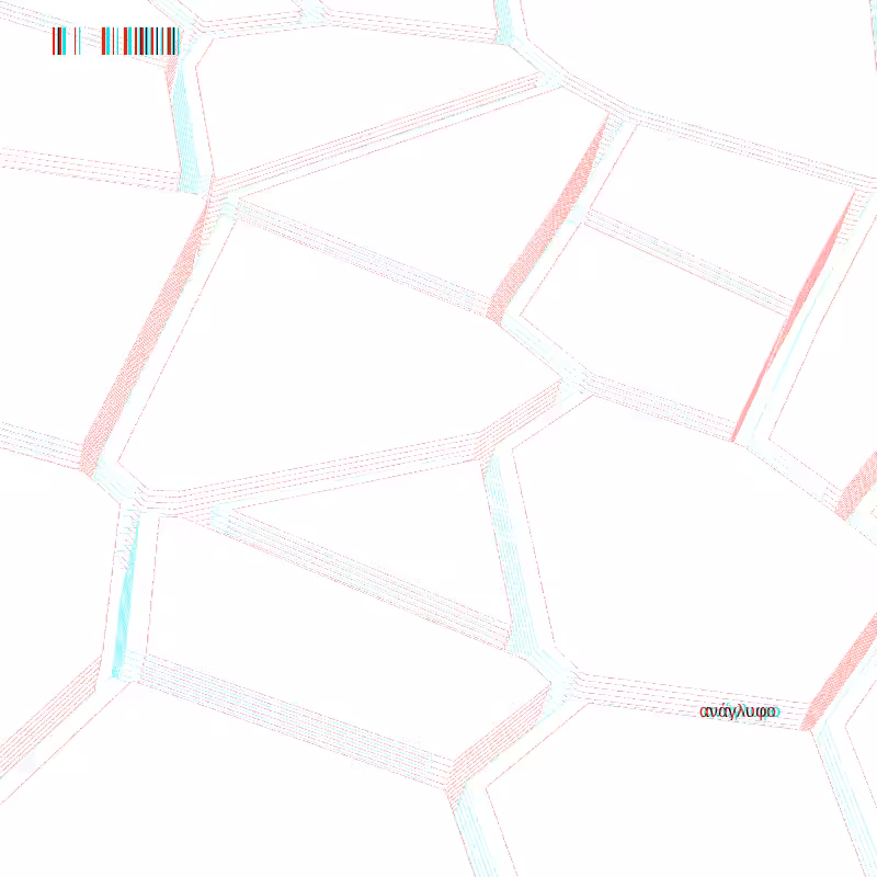 anaglyphic - Antique City #13