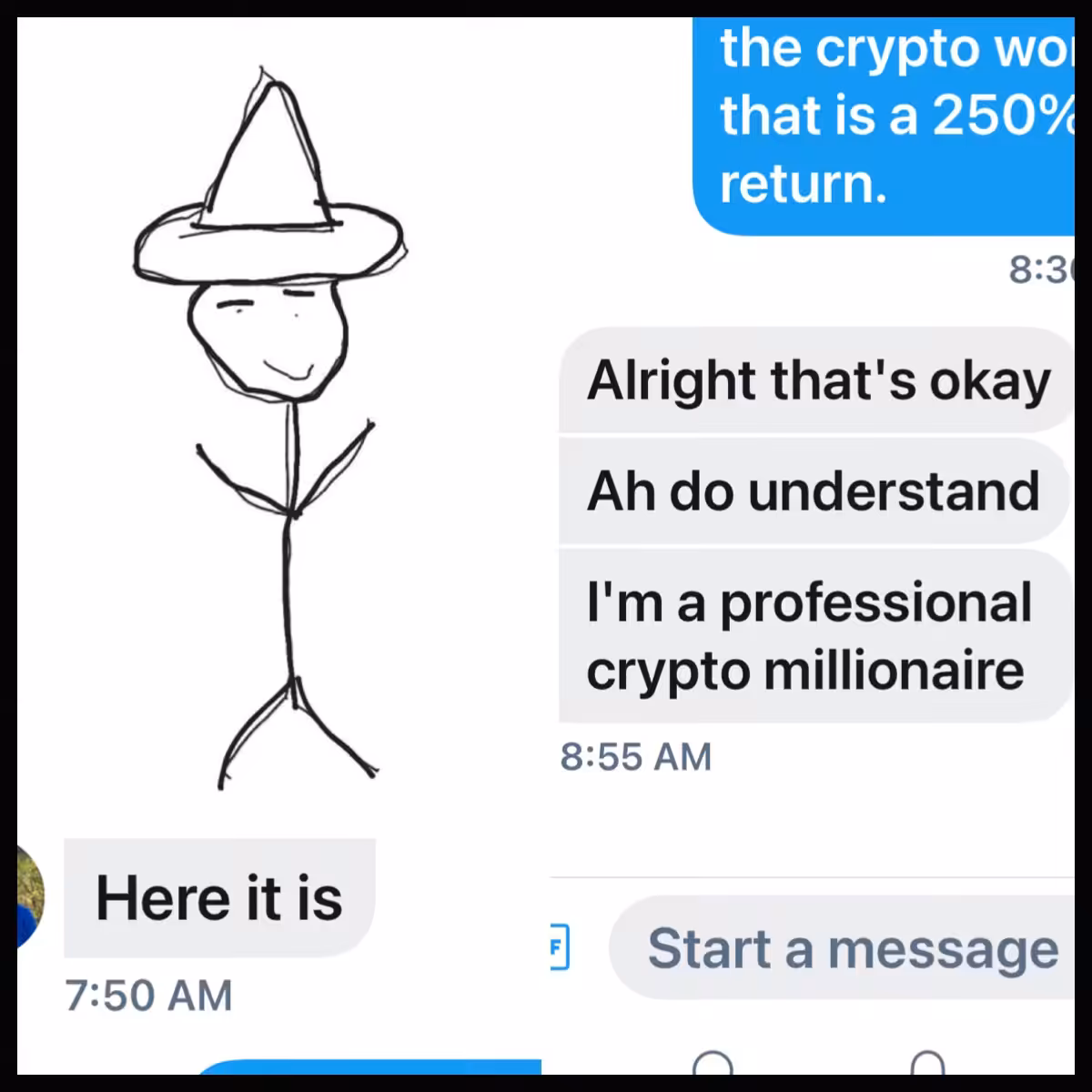 I'm A Professional Crypto Millionaire