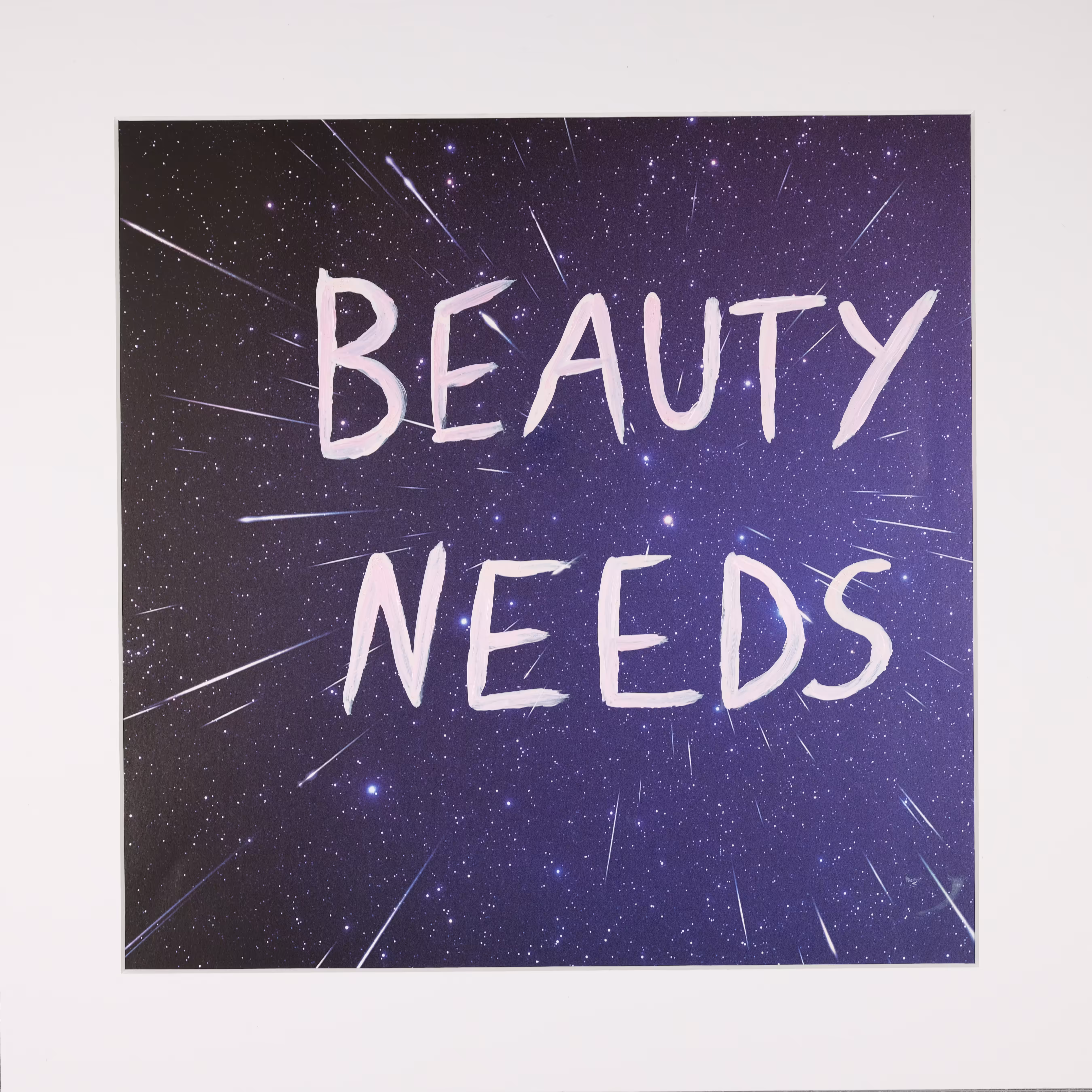 Infinity Today: Beauty Needs / Both an incomplete phrase and a retail category