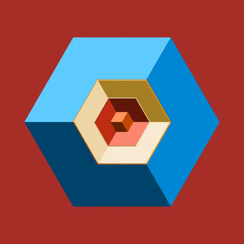 Hexagones - Art for Bots #39