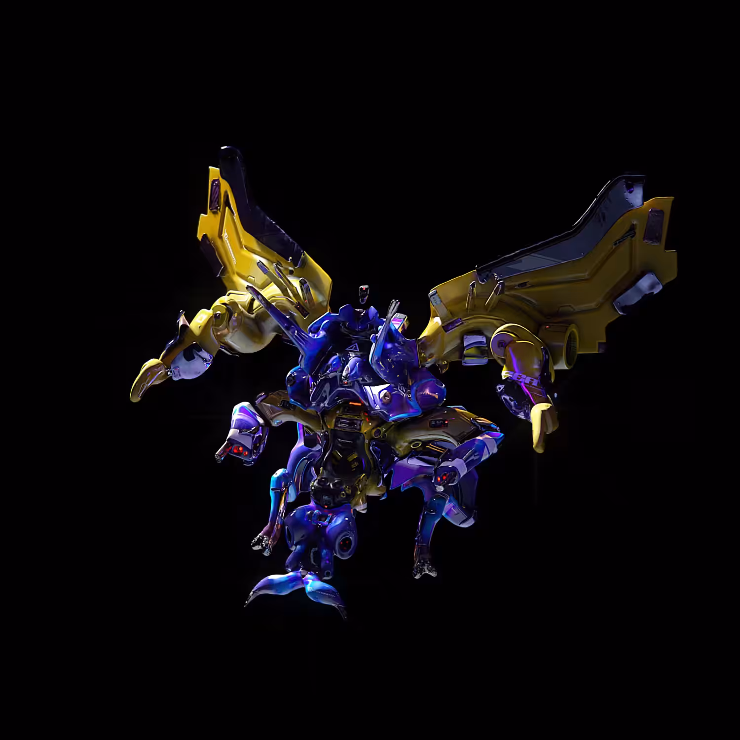 Turbochair (Gamer Chair x Insect x Mech)