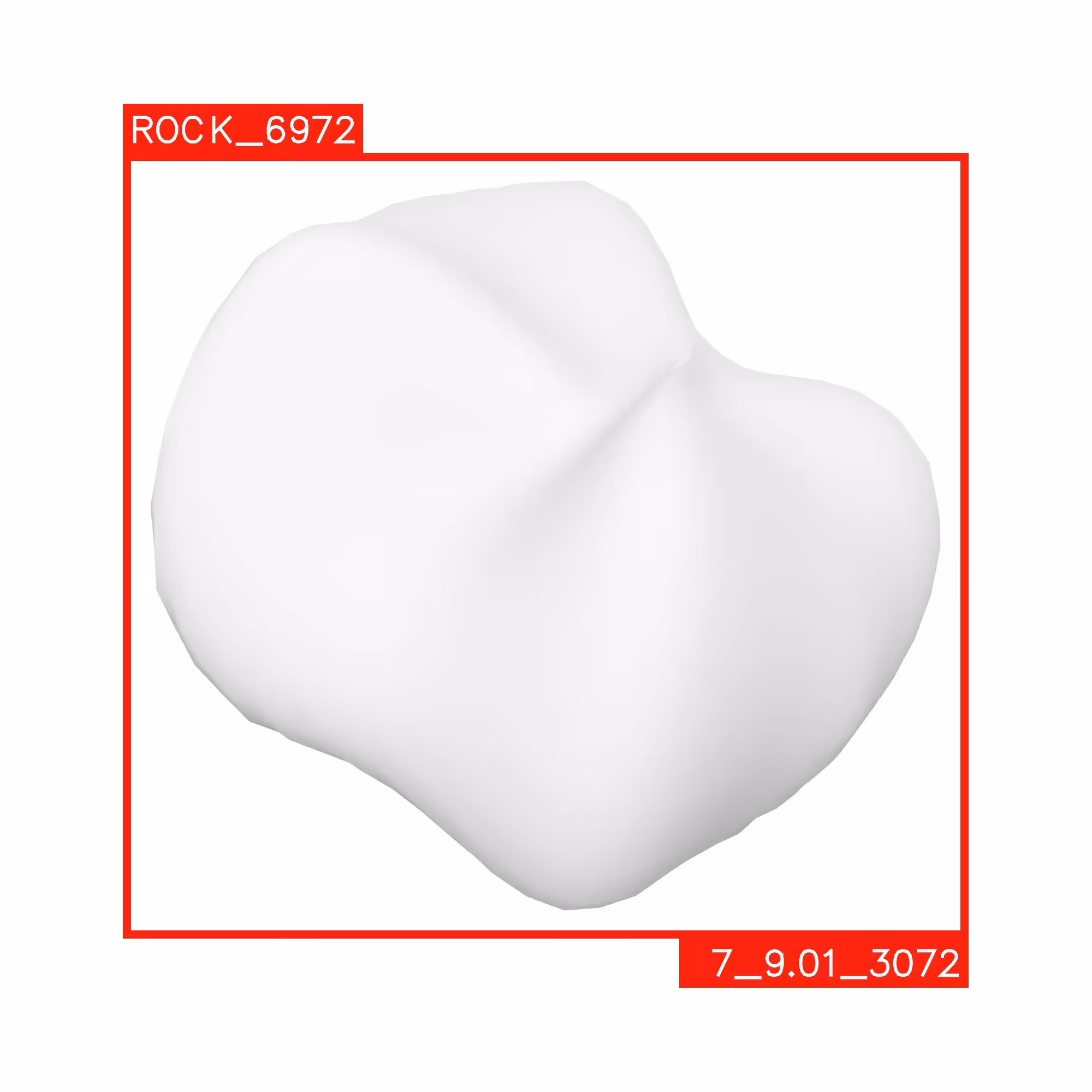 UNSHADED ROCKS: ROCK 6972