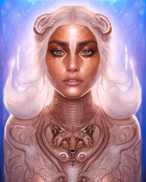 The Elaborate Wolf Woman Goddess 09