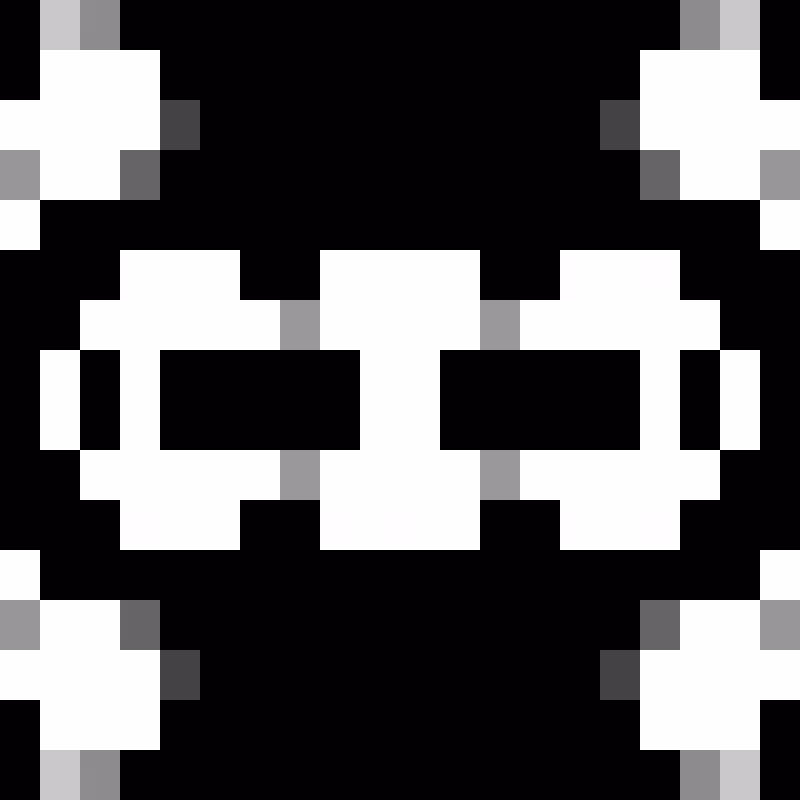 QR Glyphs Invaders #21