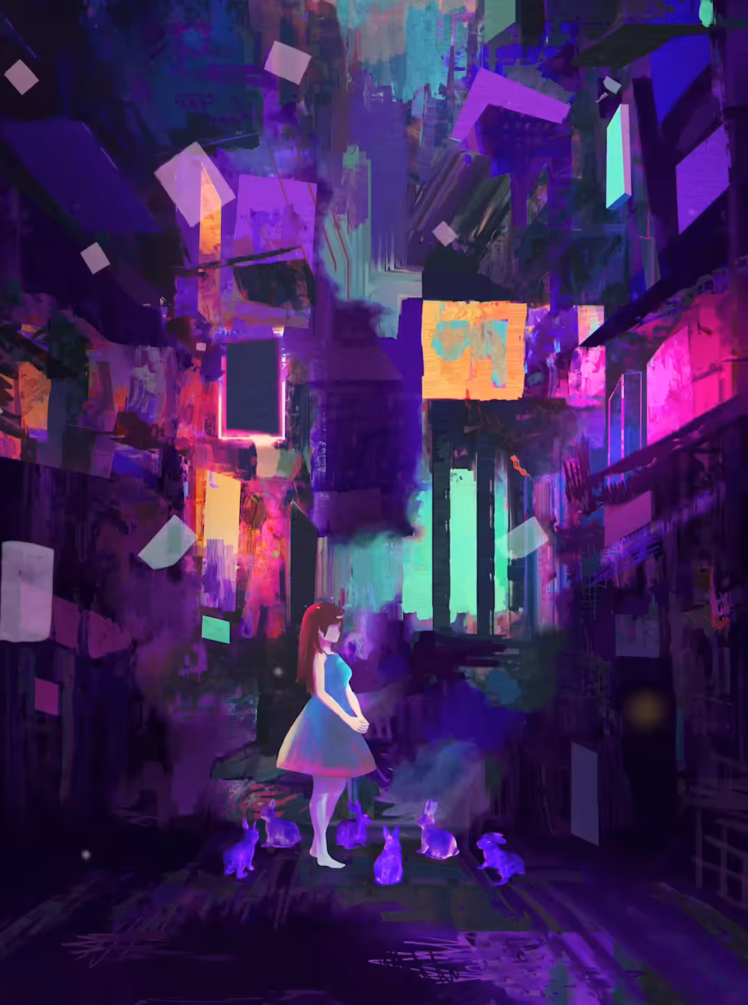 The Girl who Fed the Night Bunnies