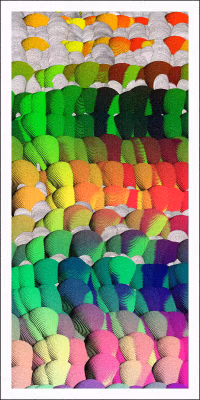 Balloon Field on Clouds #72