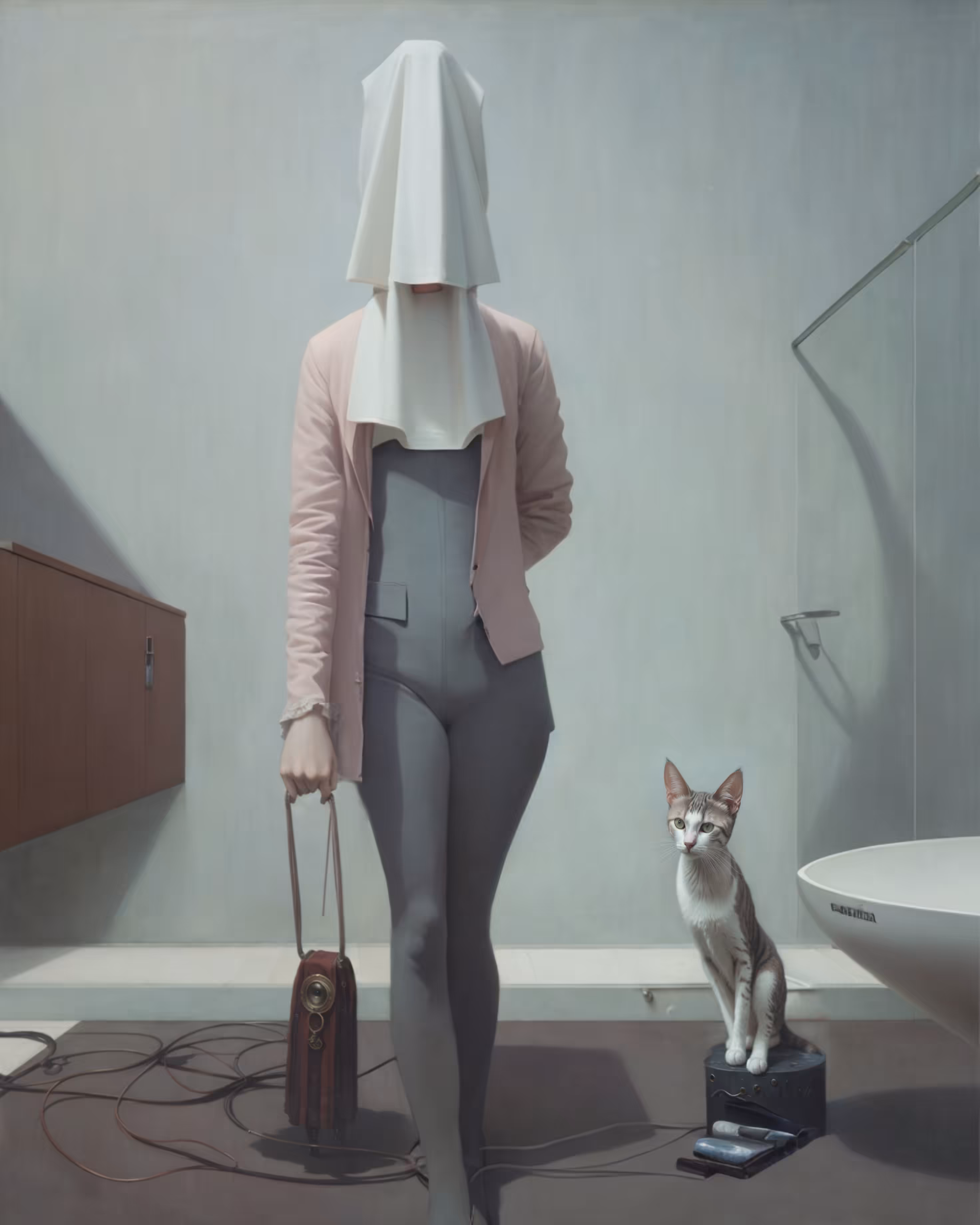Still Life with Cat