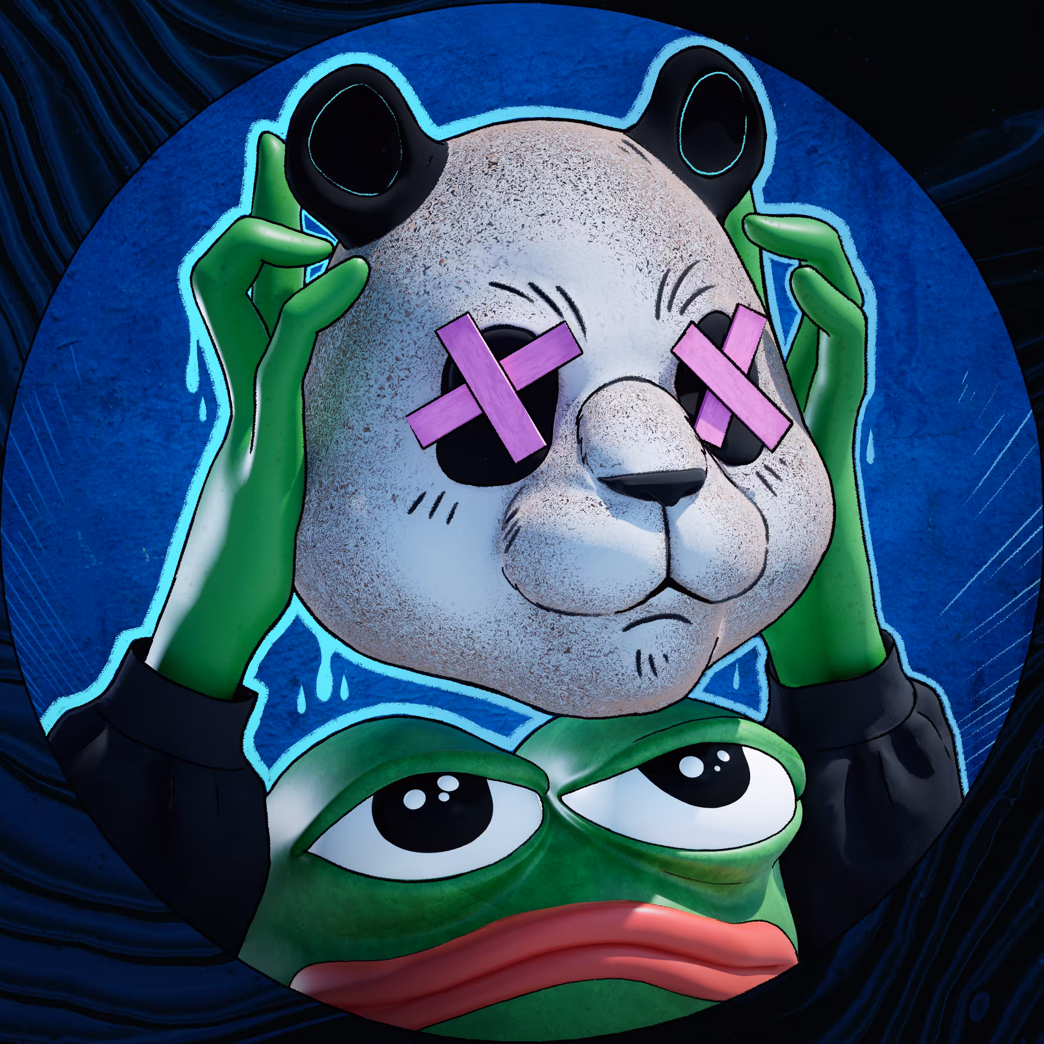 PANDA PEPE SKULL