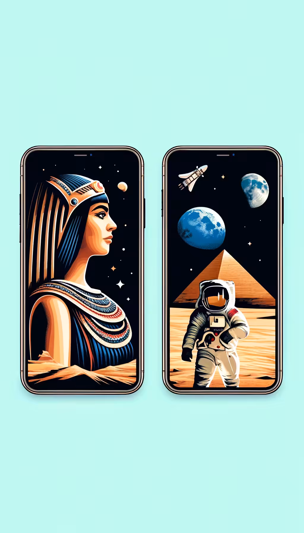 Cleopatra Moon Landing