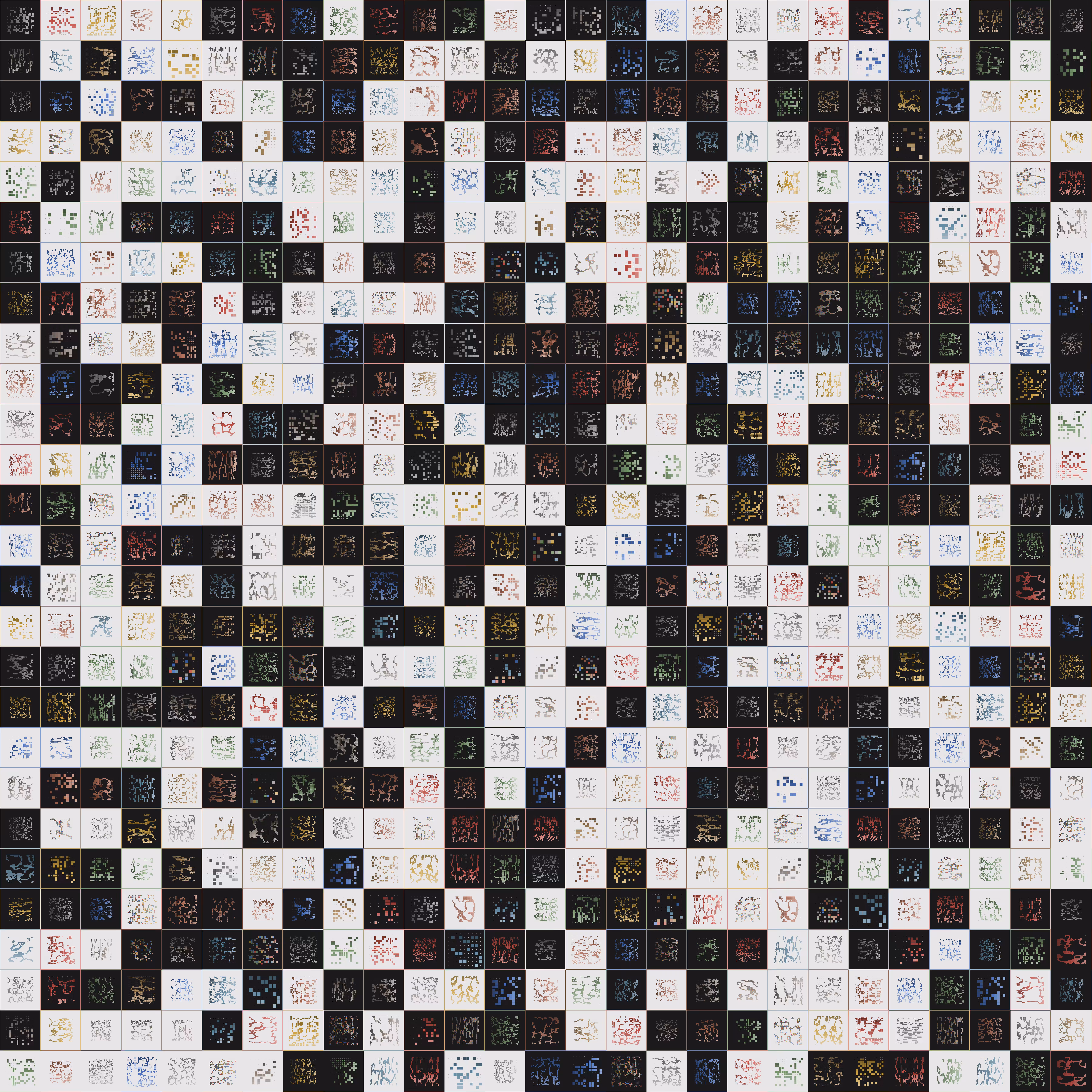 Noisy Pixel Ecosystem