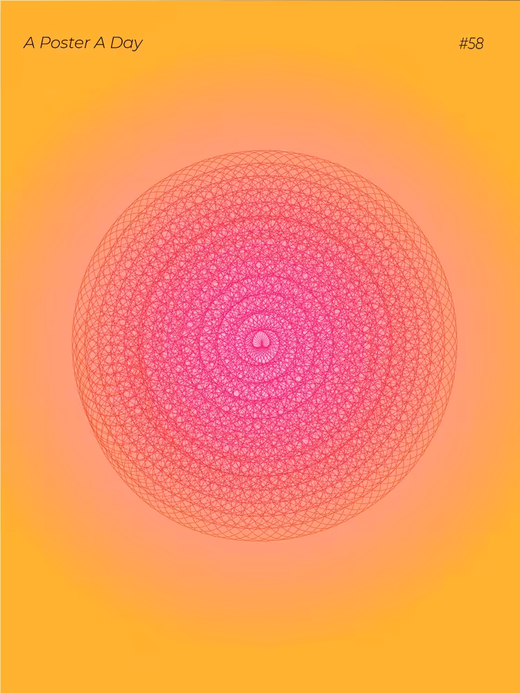 A Poster A Day 58 #1