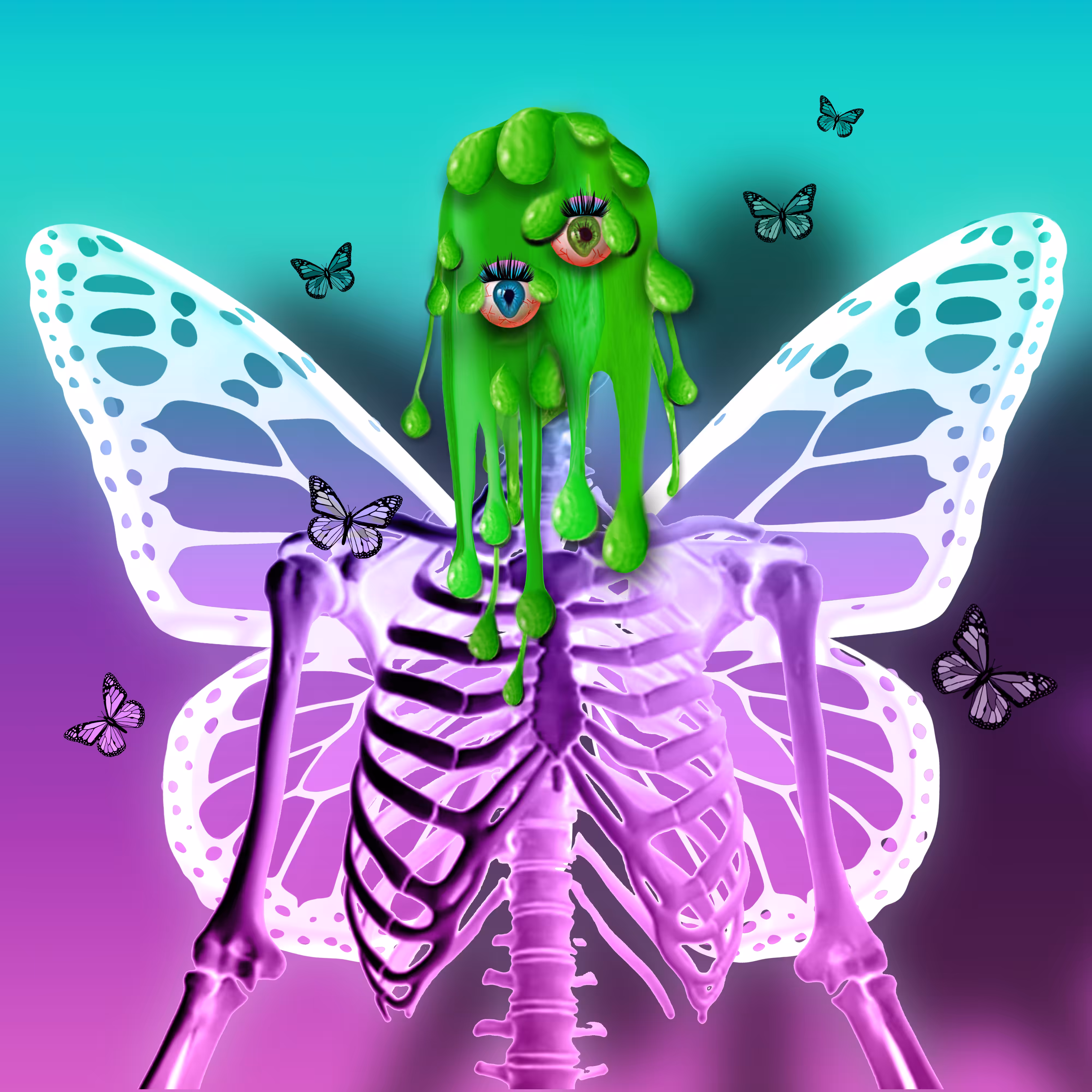 Melted Butterfly