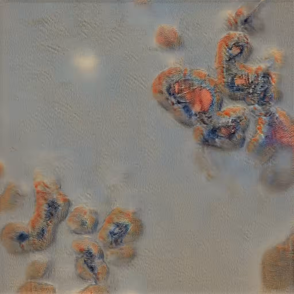 AI imagined impressionistic jellyfish flow painting #1