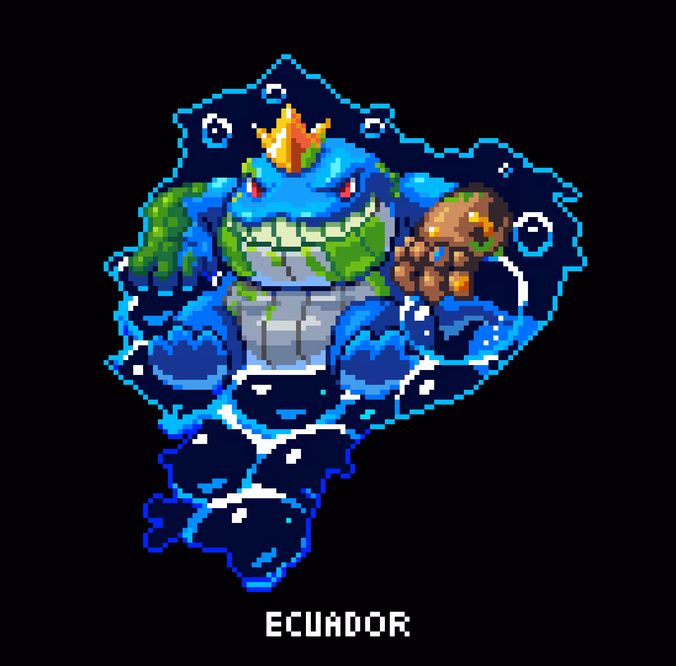 ECUADOR - PALASTOR EL REY DE LAS BURBUJAS