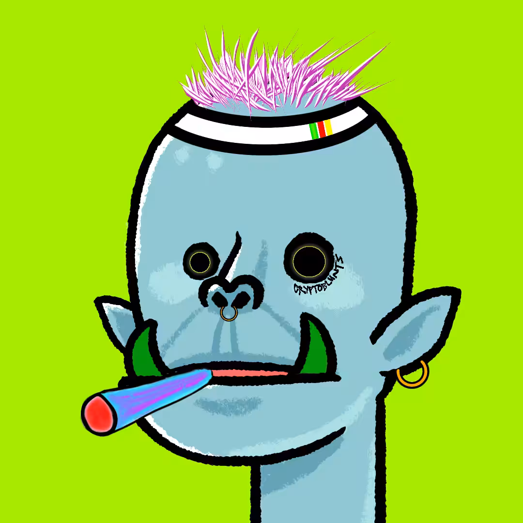 Orc Dude x CryptoBlunts #29