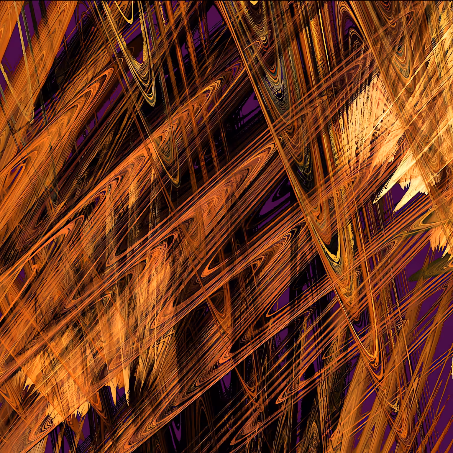 Raw Fractal Cuts - #023 - Radial Waves