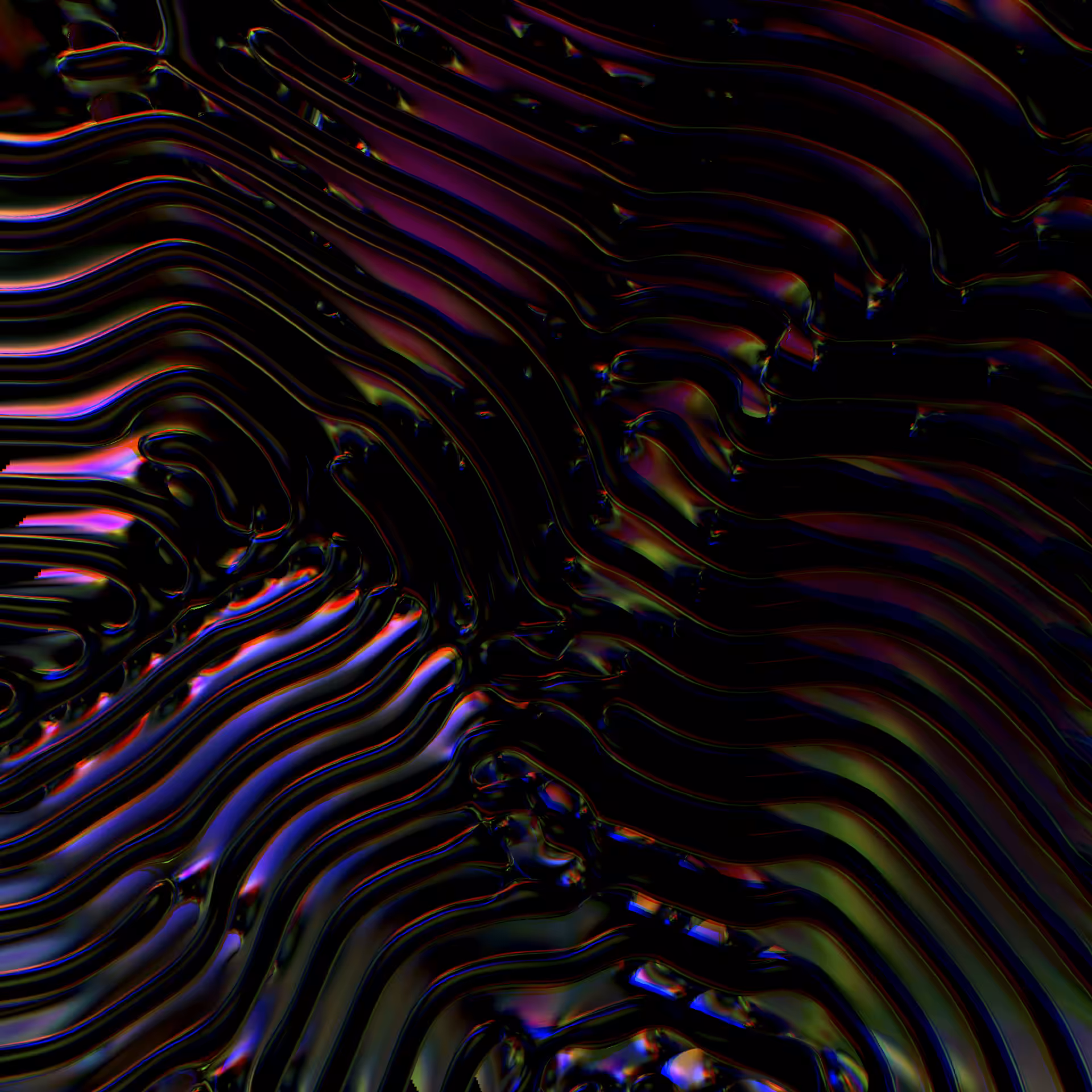 3D Reaction Diffusion Oil #3 2024-09-27