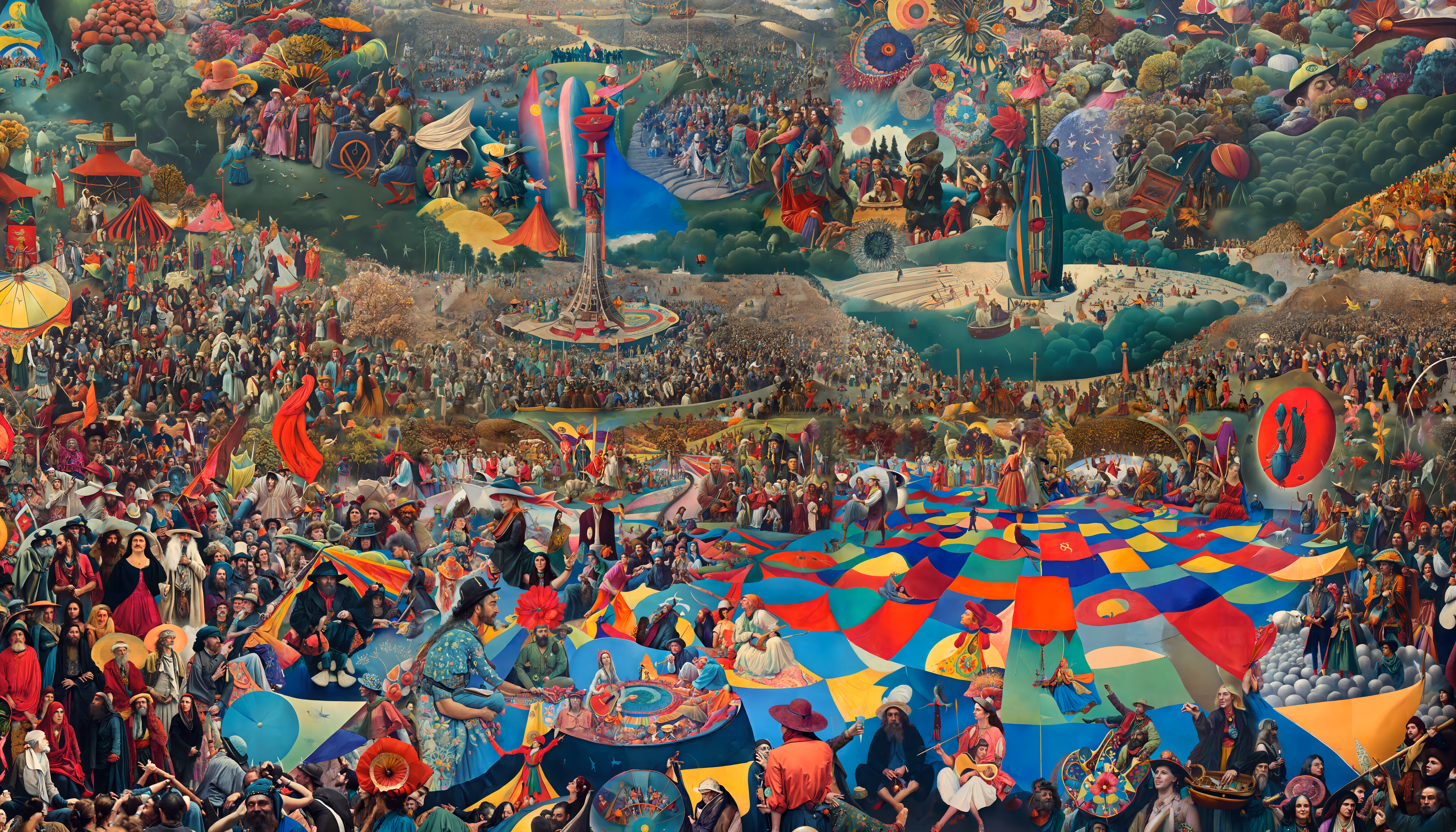 Kaleidoscopic River