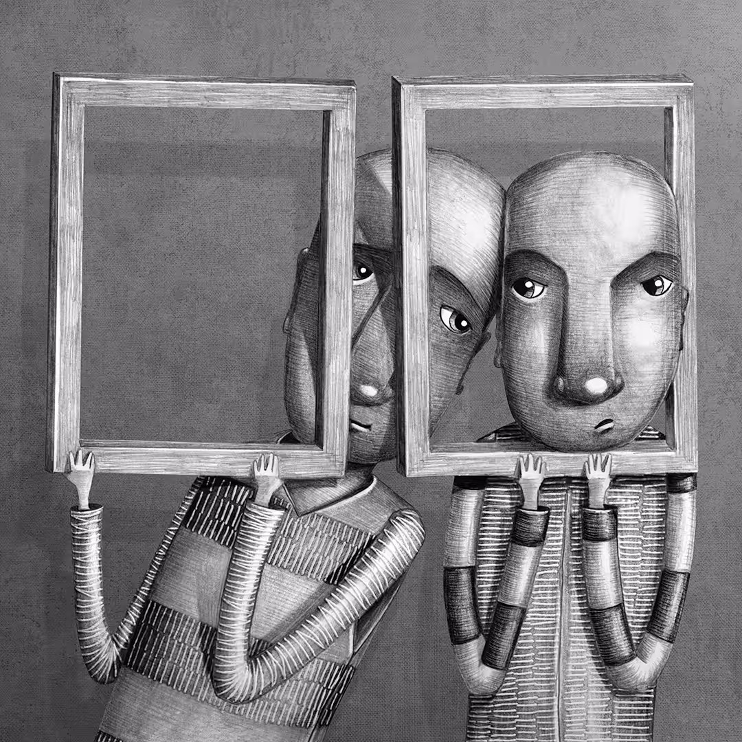 EMPTY FRAME grayscale