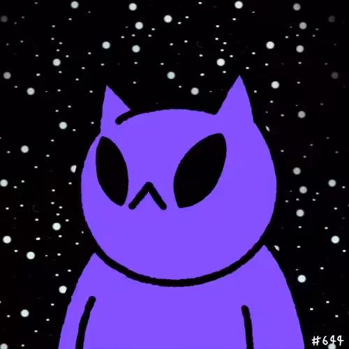 Blink Cat The Visitors Derivative #644
