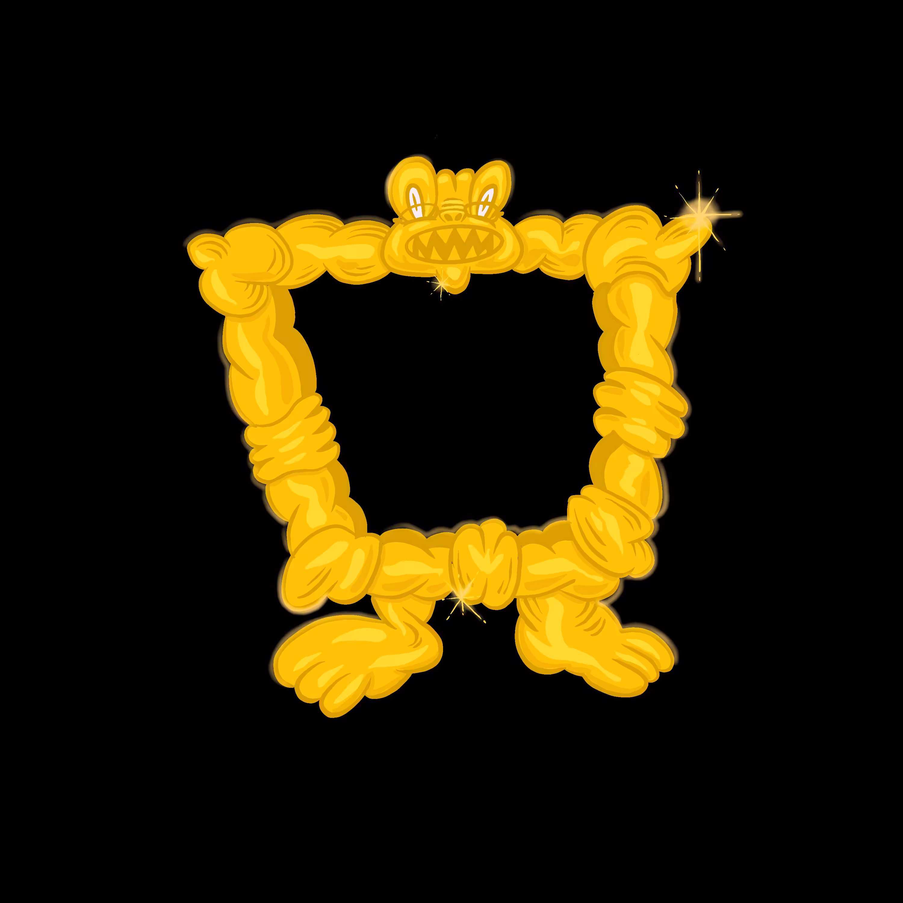 Golden Frame Evil
