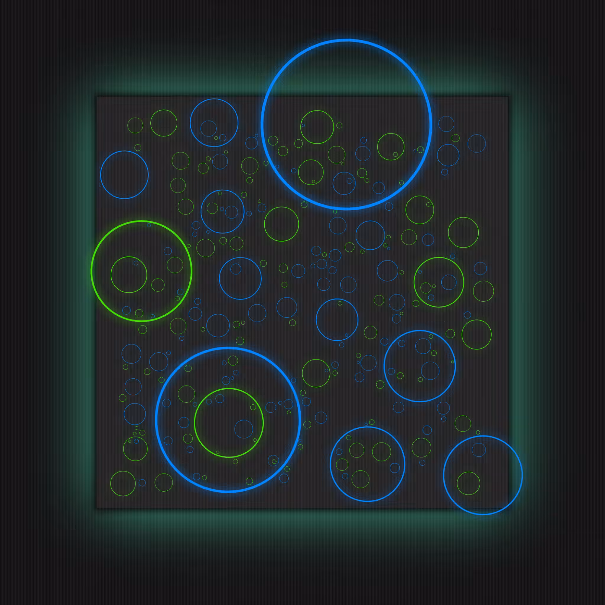 Nevercolliding Circles #57
