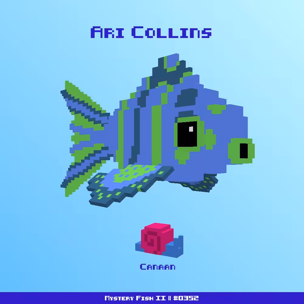 Ari Collins :: Mystery Fish 0352/1000