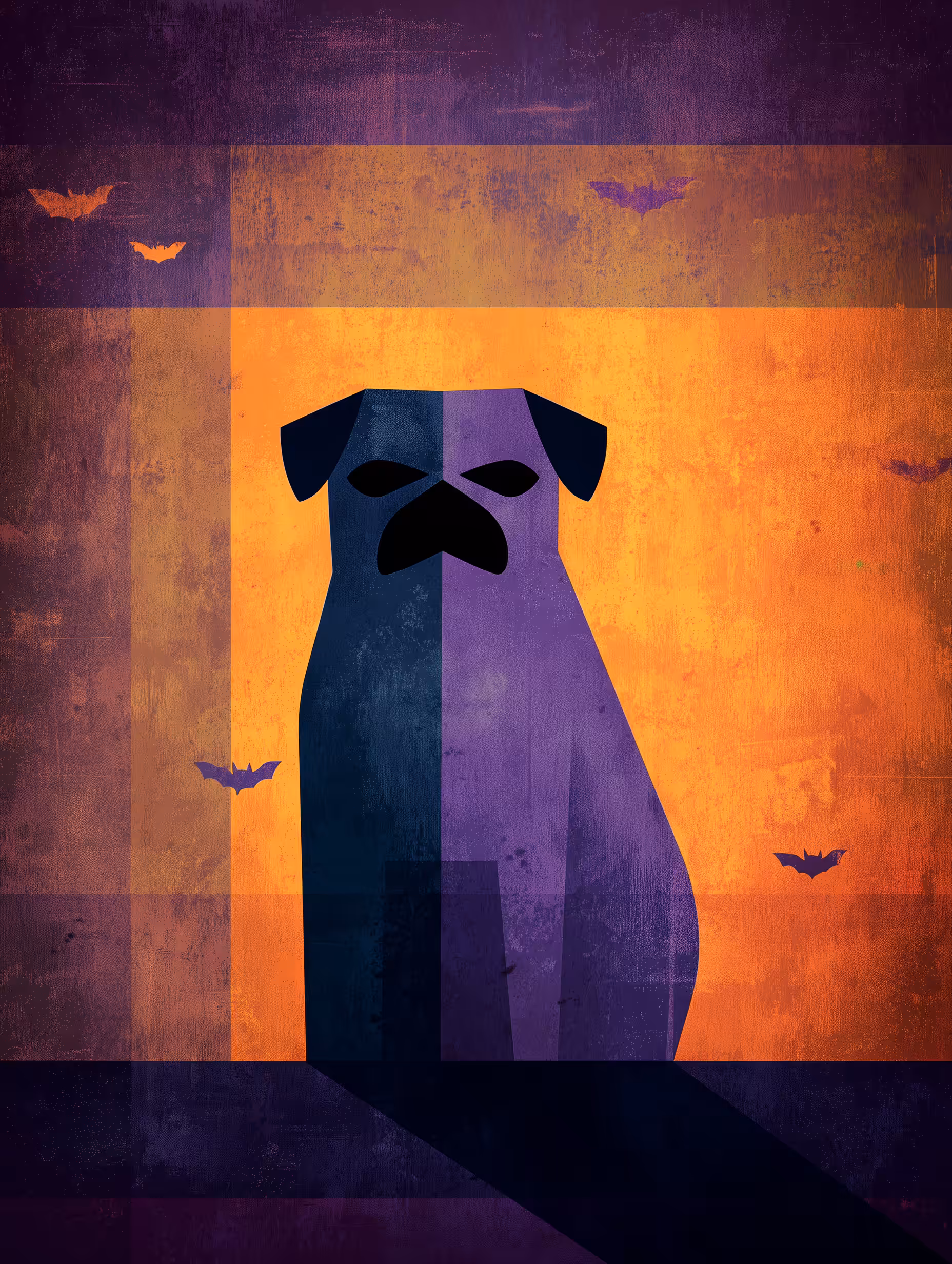 Midnight Mass Poster of a Pug #2