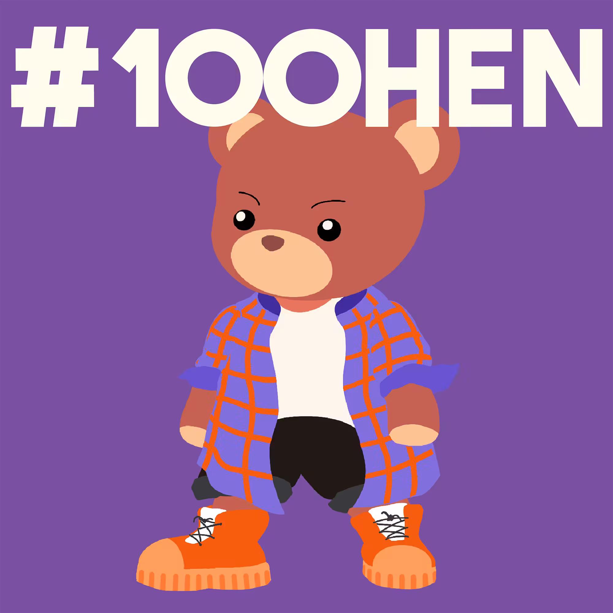 Teddy for #100HEN