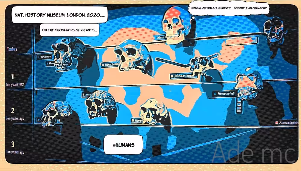 #HomoSapiens (Pop art v1)