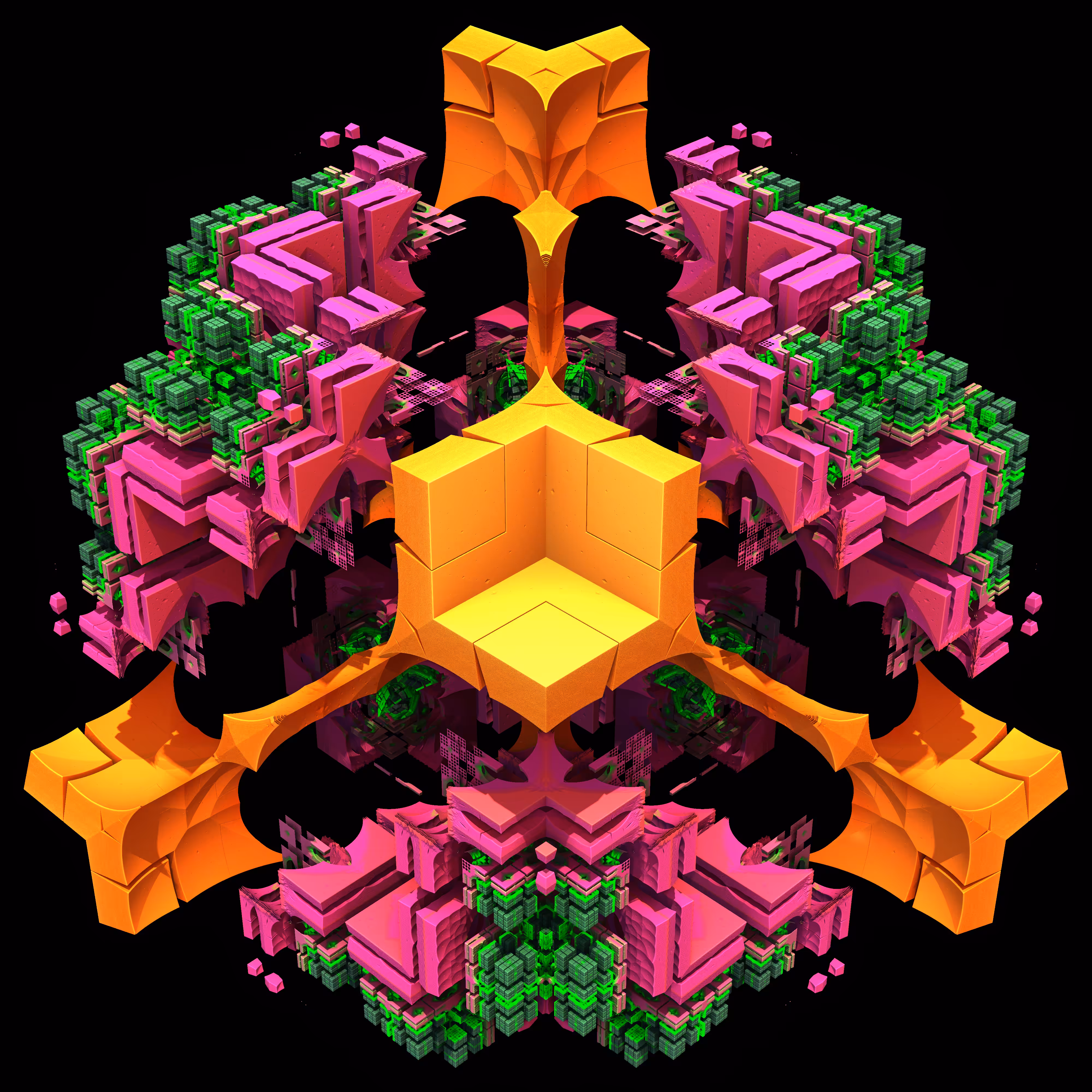 Folding Tetra 3D