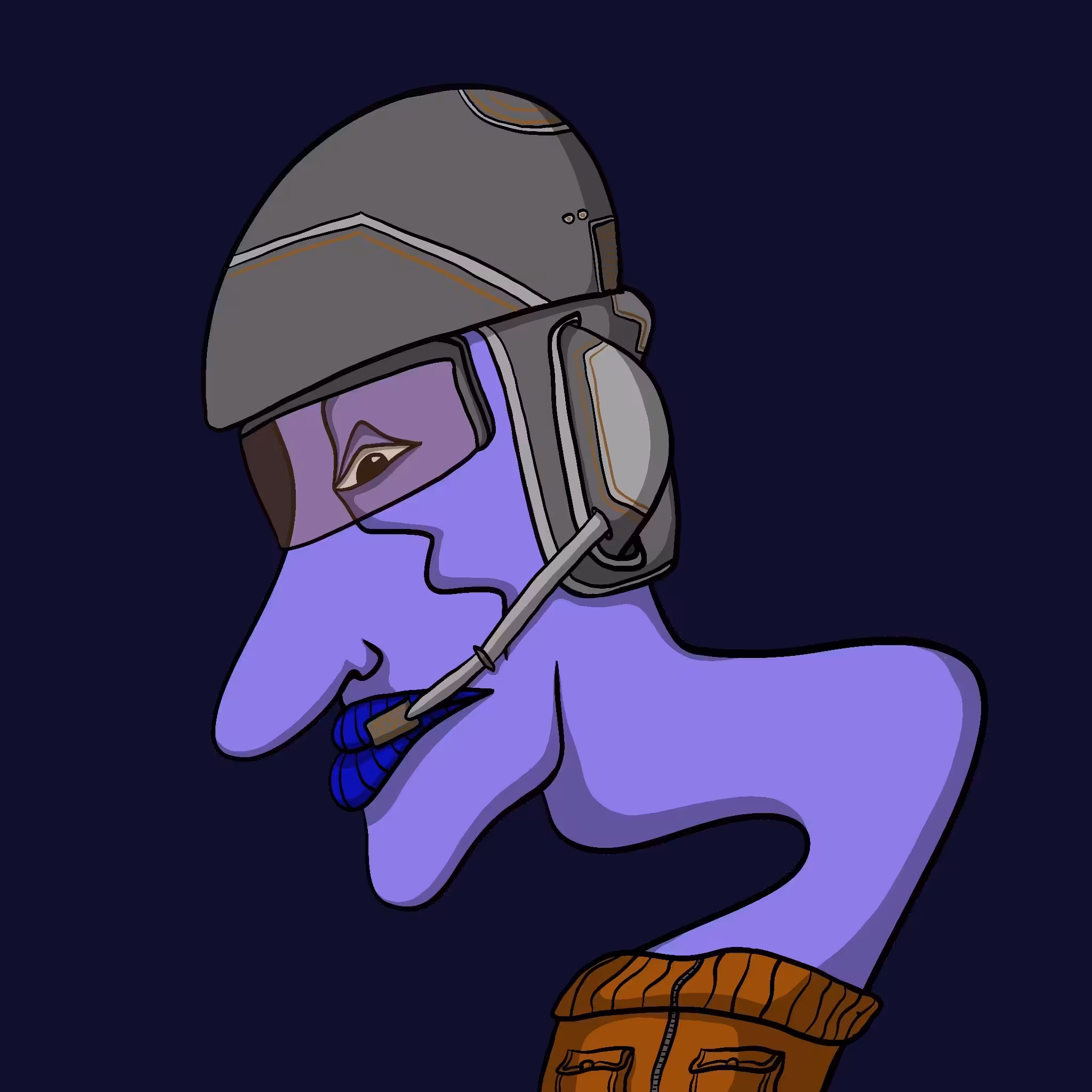 FAWKFACES: #19 Pilot Face 