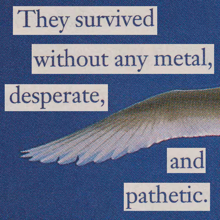without any metal