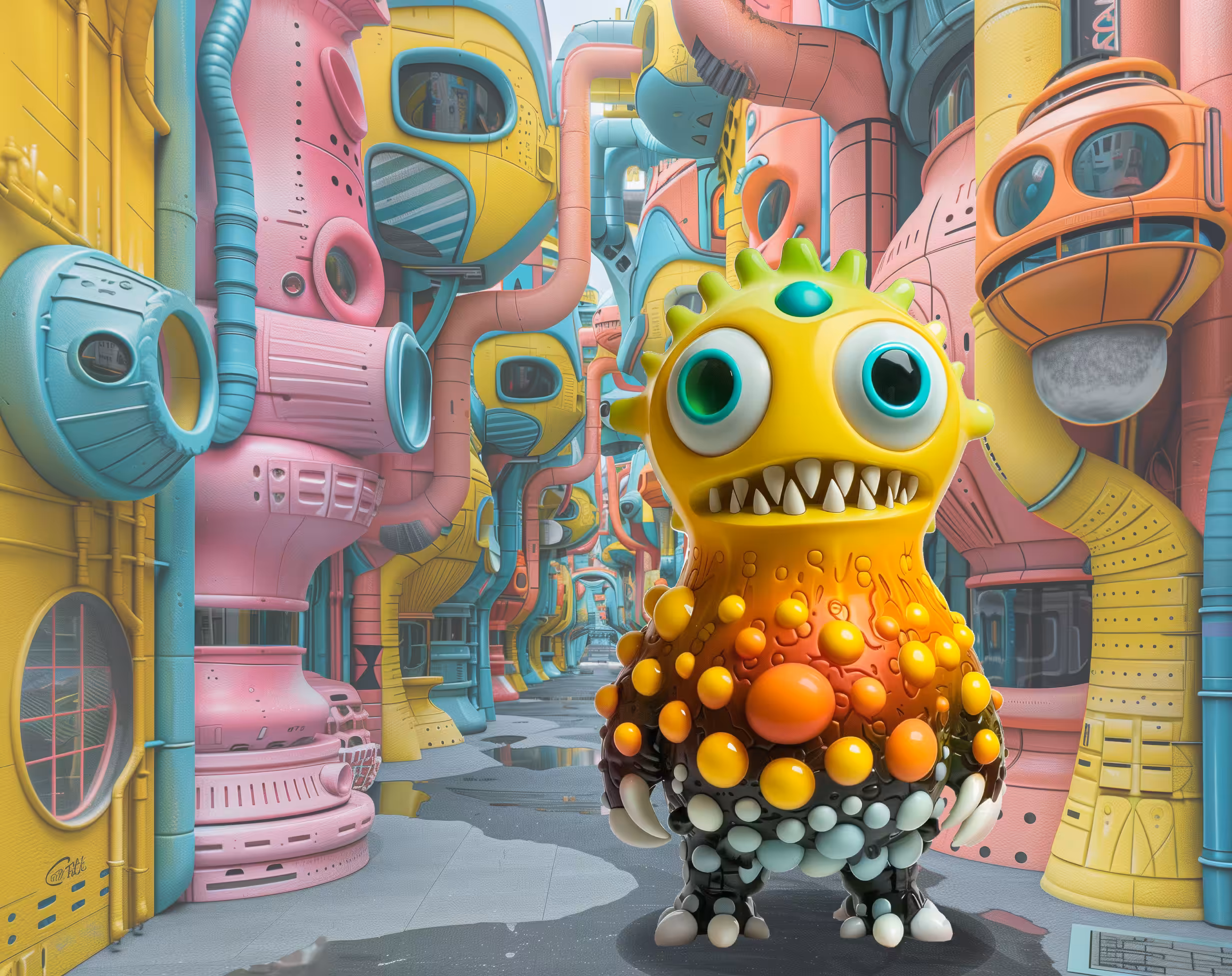 Bubble Alien