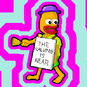 The halving is near