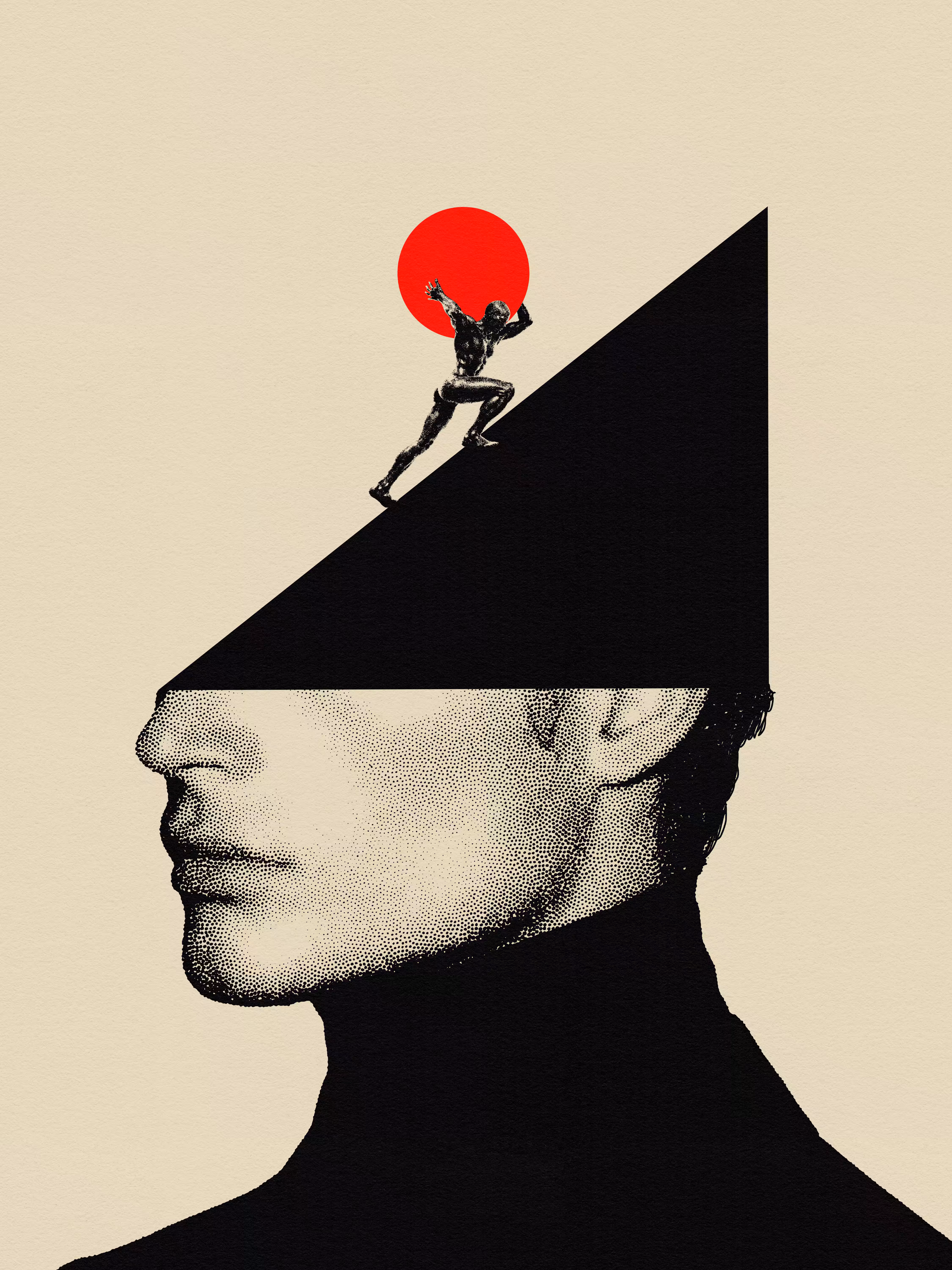 Red Circle: Internal struggles