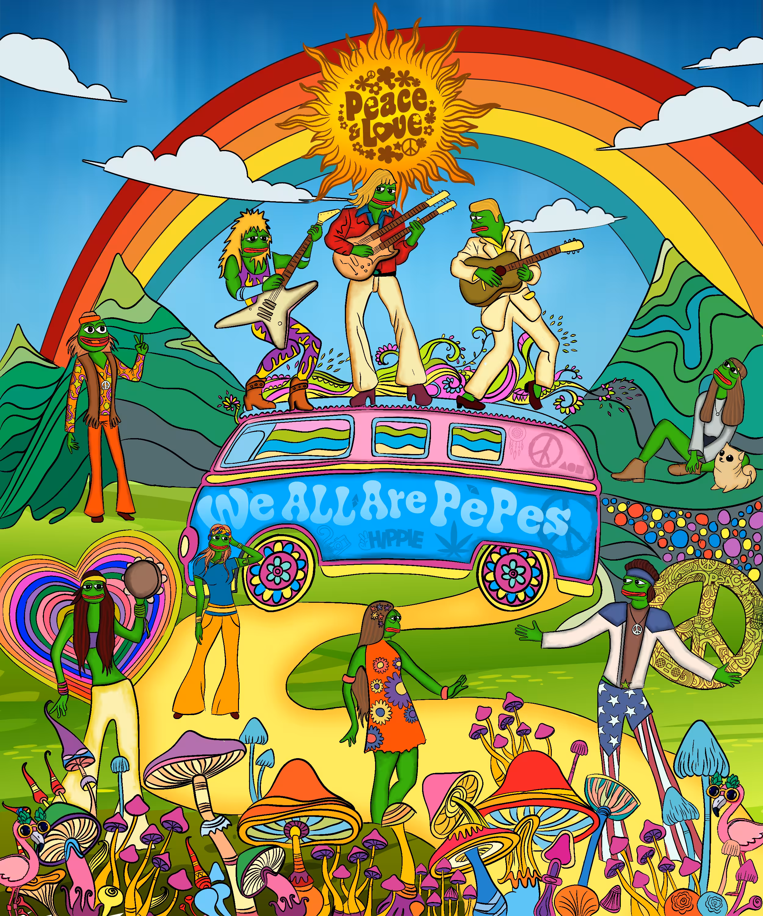 Trippy Hippies 🐸