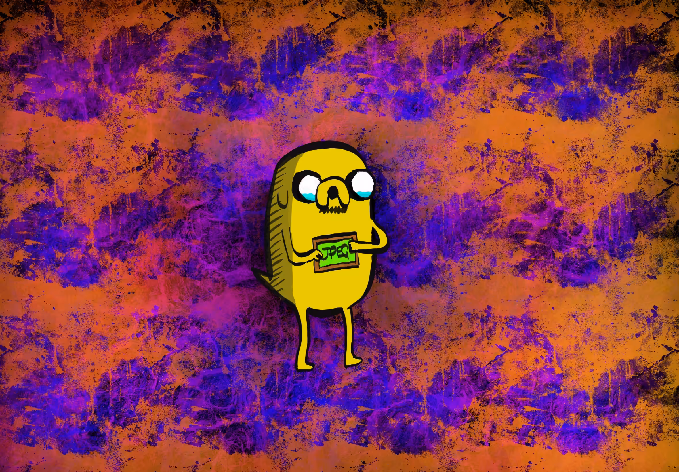 1kPier's Adventure Time Tributes: Sad Magic Dog Lost in the Blockchain