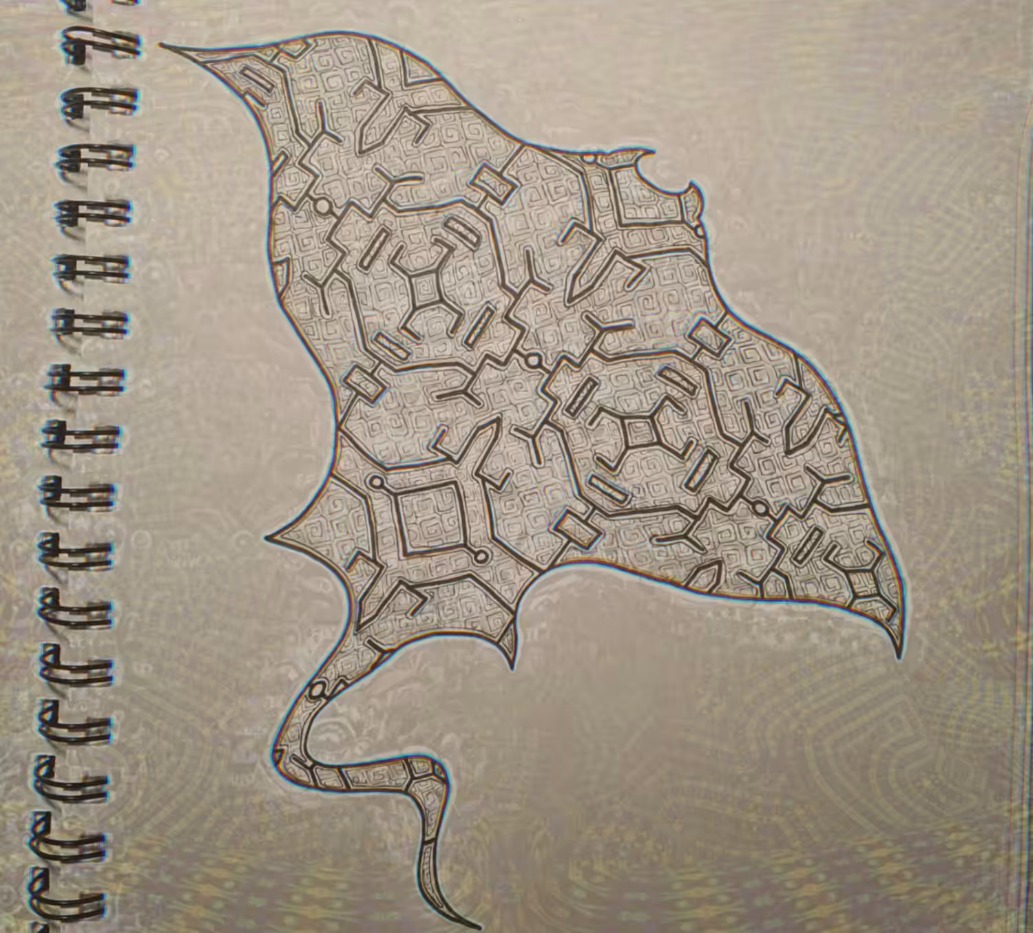 This Stingray sketch is going wavy