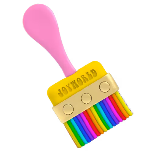 Alpha Chromatic Flat Brush