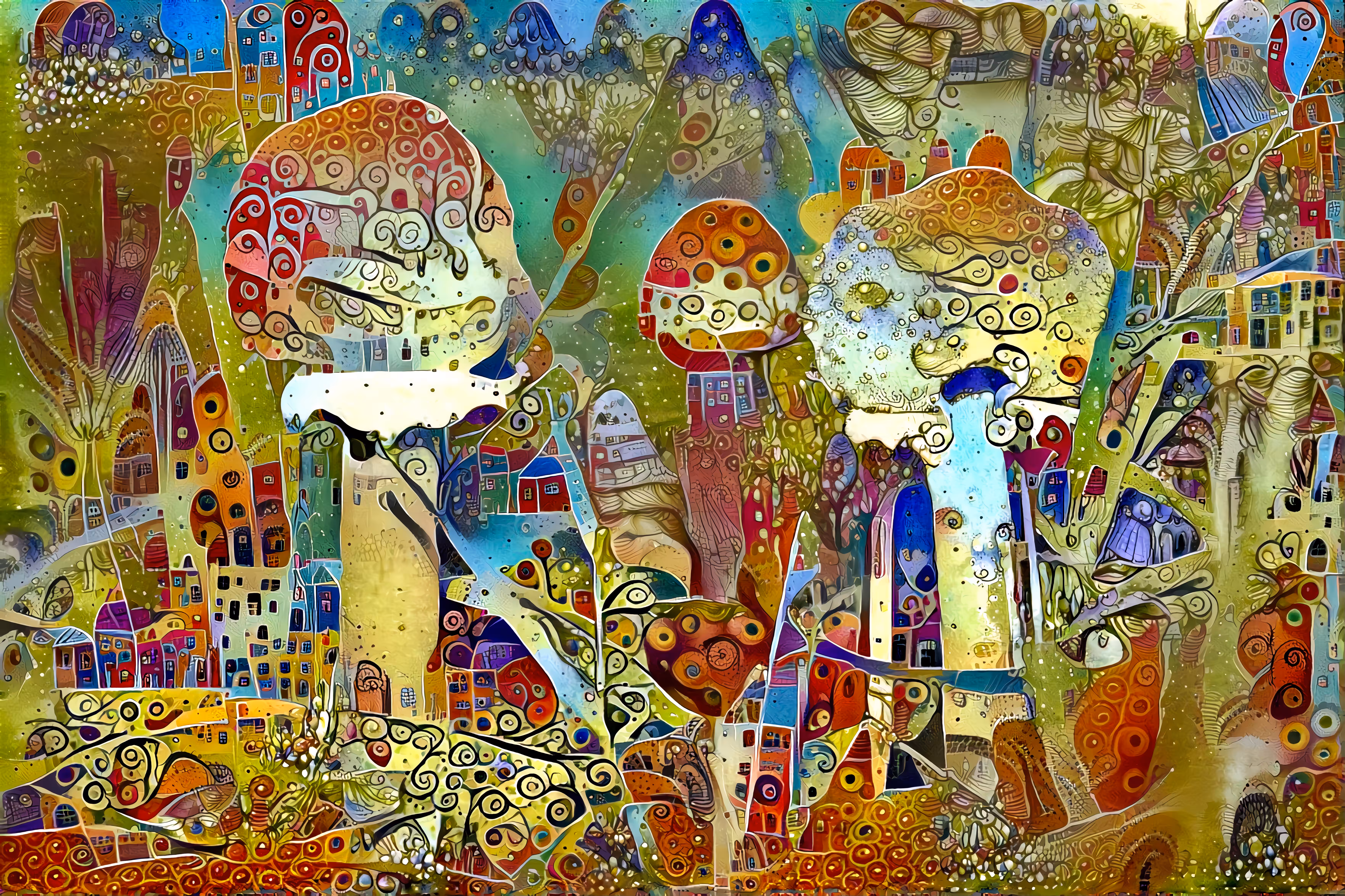 Mushroom Towers