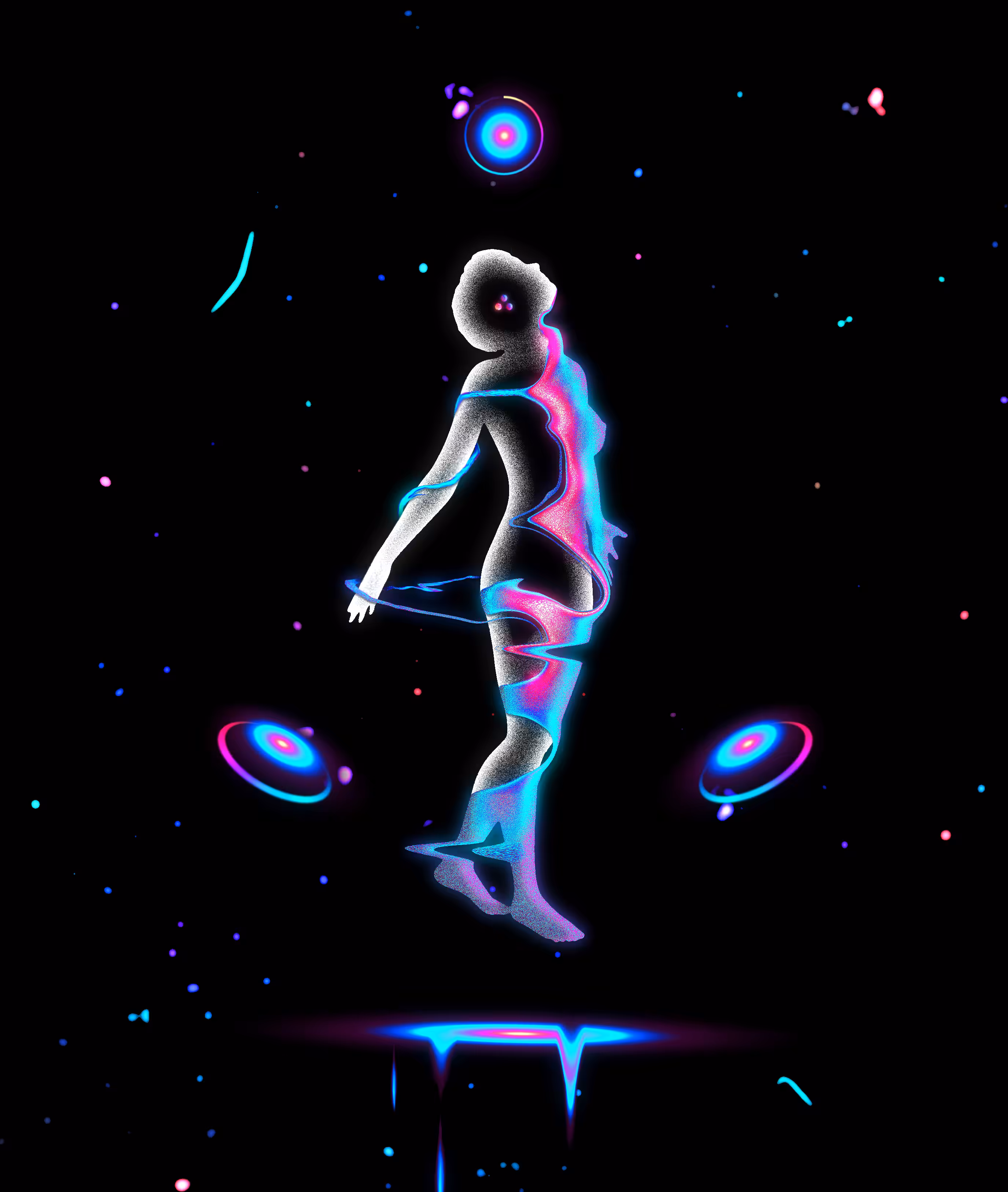 Covered with my thoughts, on my path to Infinity.