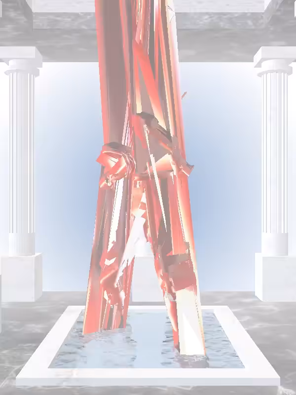 HeavenComputer: The Punching Bright Red Woman #2208
