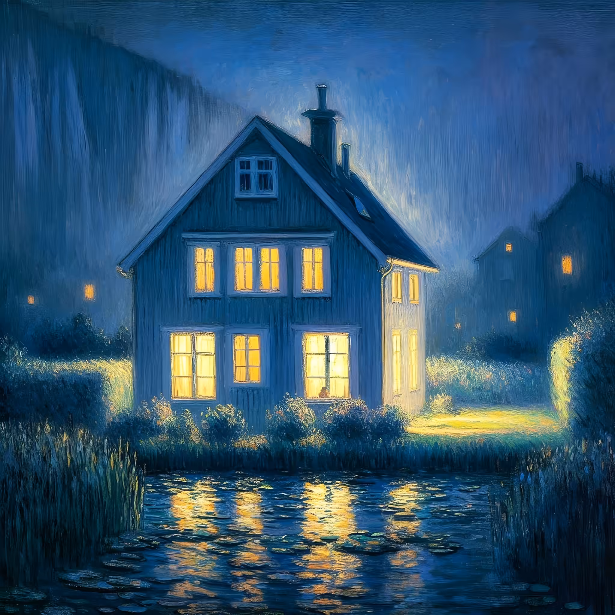 By the waterlight